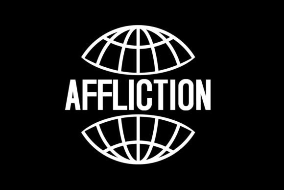 Affliction World Graphic Tee: Urban Streetwear Design