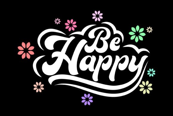 Be Happy Streetwear Graphic Design for Modern Branding