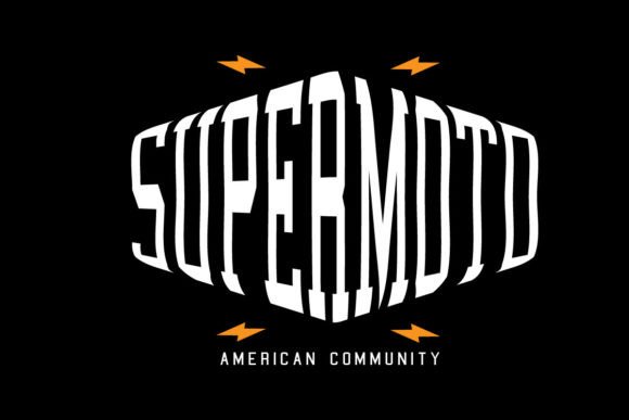 Classic Supermoto Graphic Design: Fuel Your Streetwear Brand