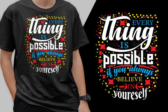 Custom Graphic Typography T-Shirt SVG: The Designer's Secret Weapon