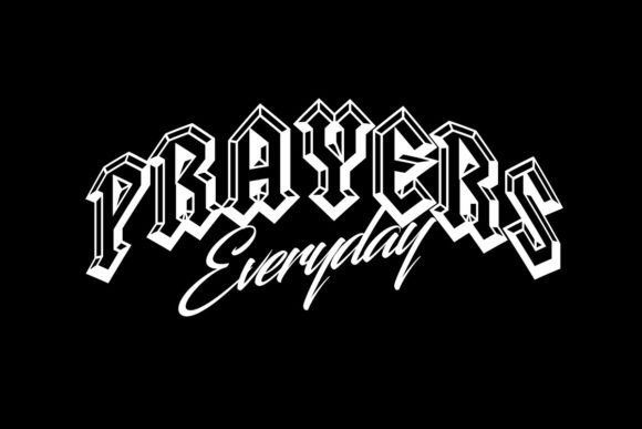 Prayers Graphic Design Ideas: Authentic Urban Style